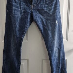 Lucky Brand Blue Straight Jeans Timeless Fit